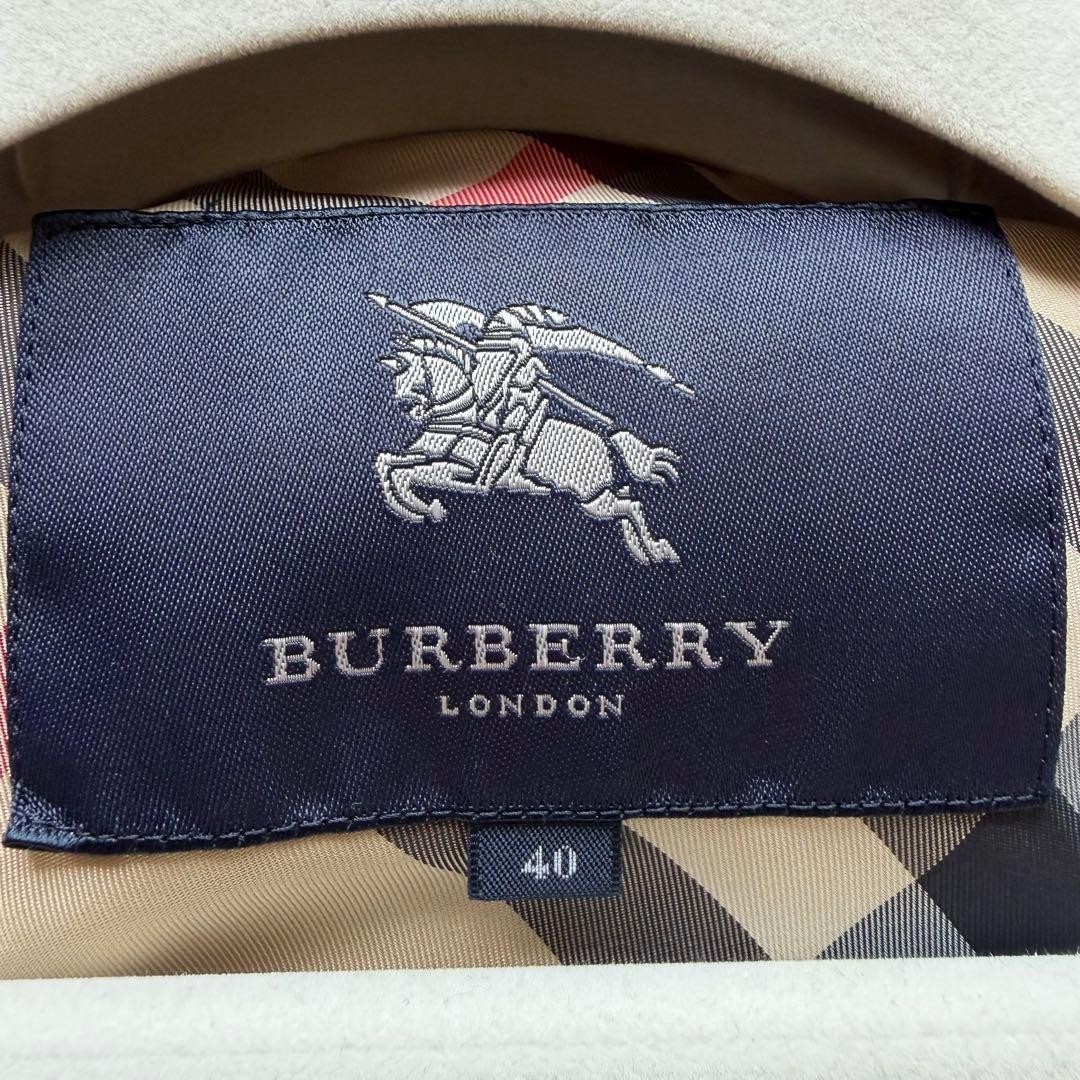BURBERRY LONDON trench coat beige long length 40