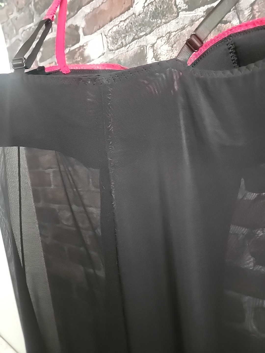 Vintage Y2K Rampage Intimates Bustier Slip Dress Plus Size 1X Lingerie Nightgown