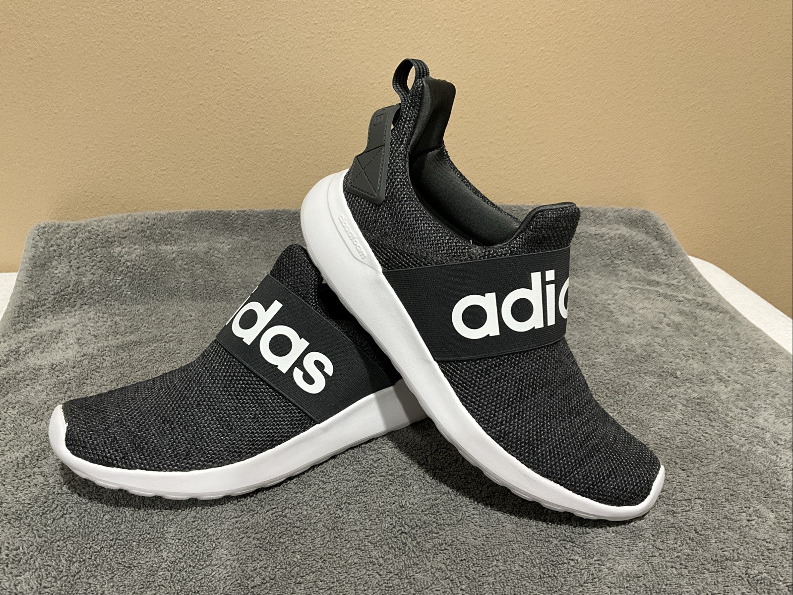 Adidas Shoes Womens 9.5 Lite Racer Adapt Athletic Training Sneakers FV8601 Gray!