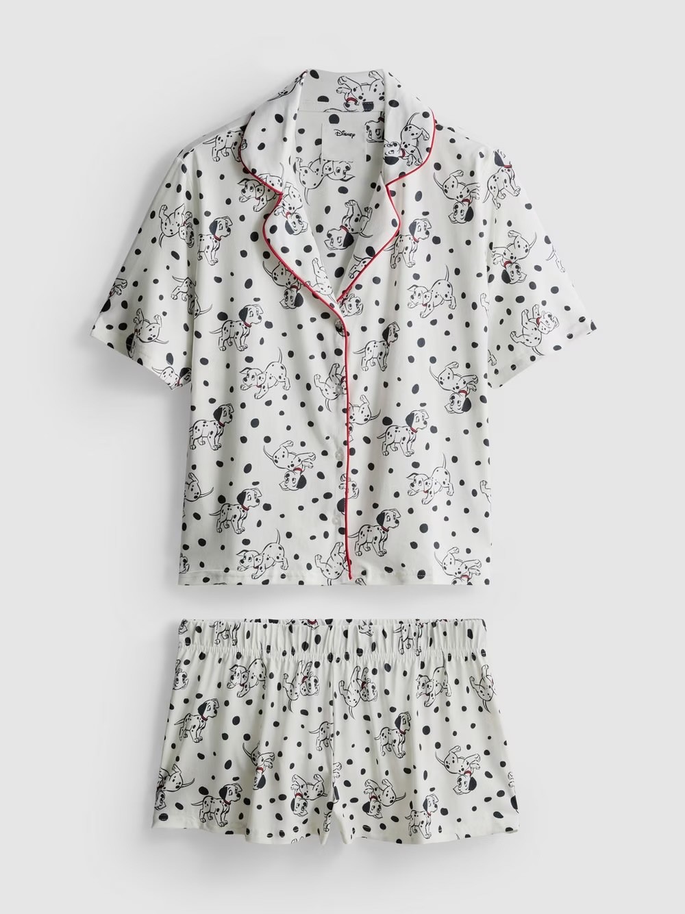 Disney’s 101 Dalmatians Printed Boyfriend Shorty Pyjamas Set new with tagprimark