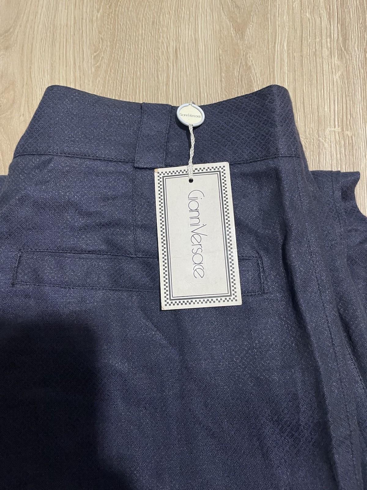 Gianni Versace pants size 50 color blue