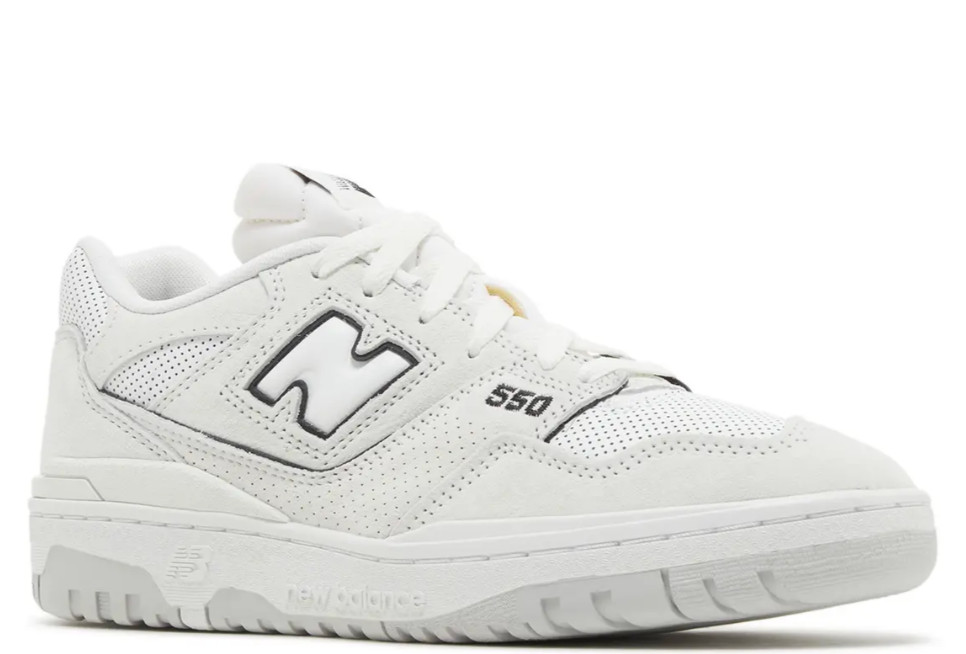 New Balance 550 — White/Grey – Size 10 Mens