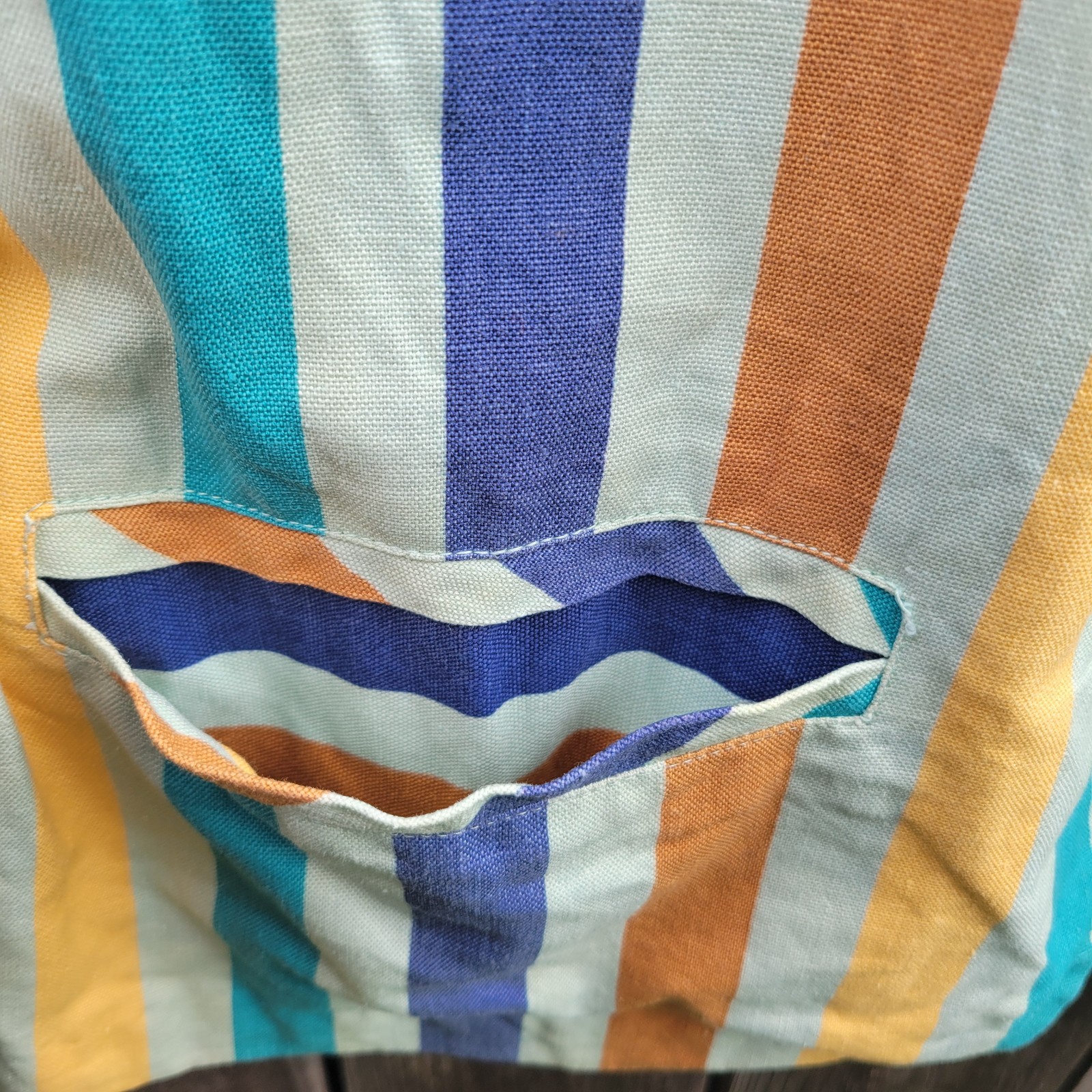 White Stag Original Sailcloth Rare 1950s VTG Women’s Multicolor Striped Blazer