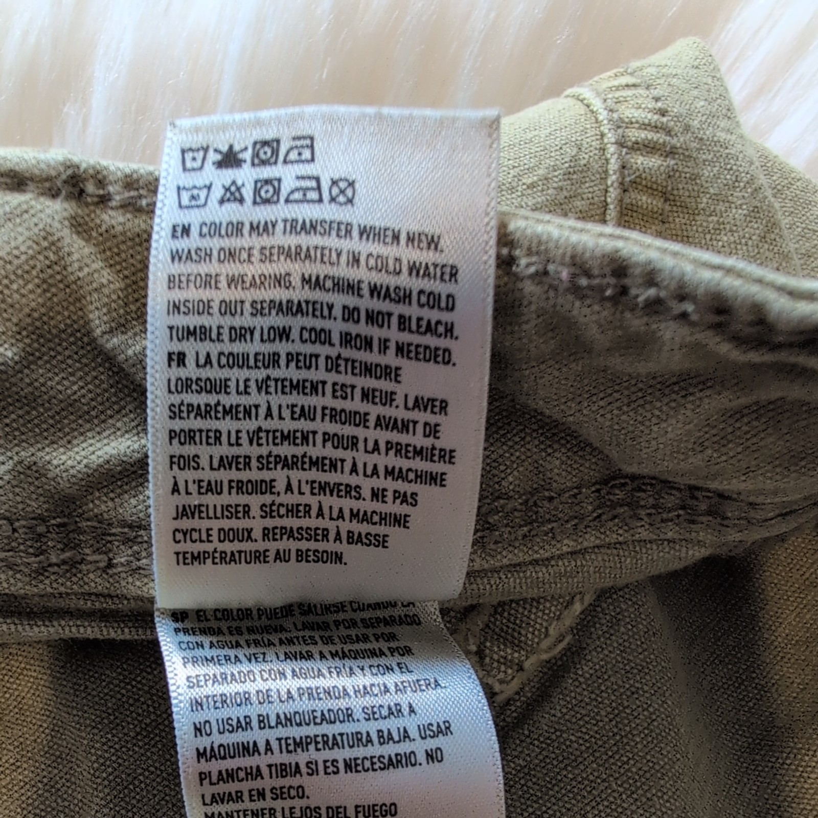 American Eagle ✨ Highest Rise 90s Boyfriend Shorts Womens 18 Green Stretch Cargo