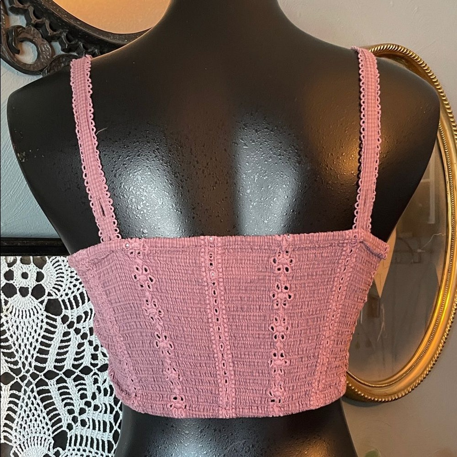 Aeropostale purple Crop Top