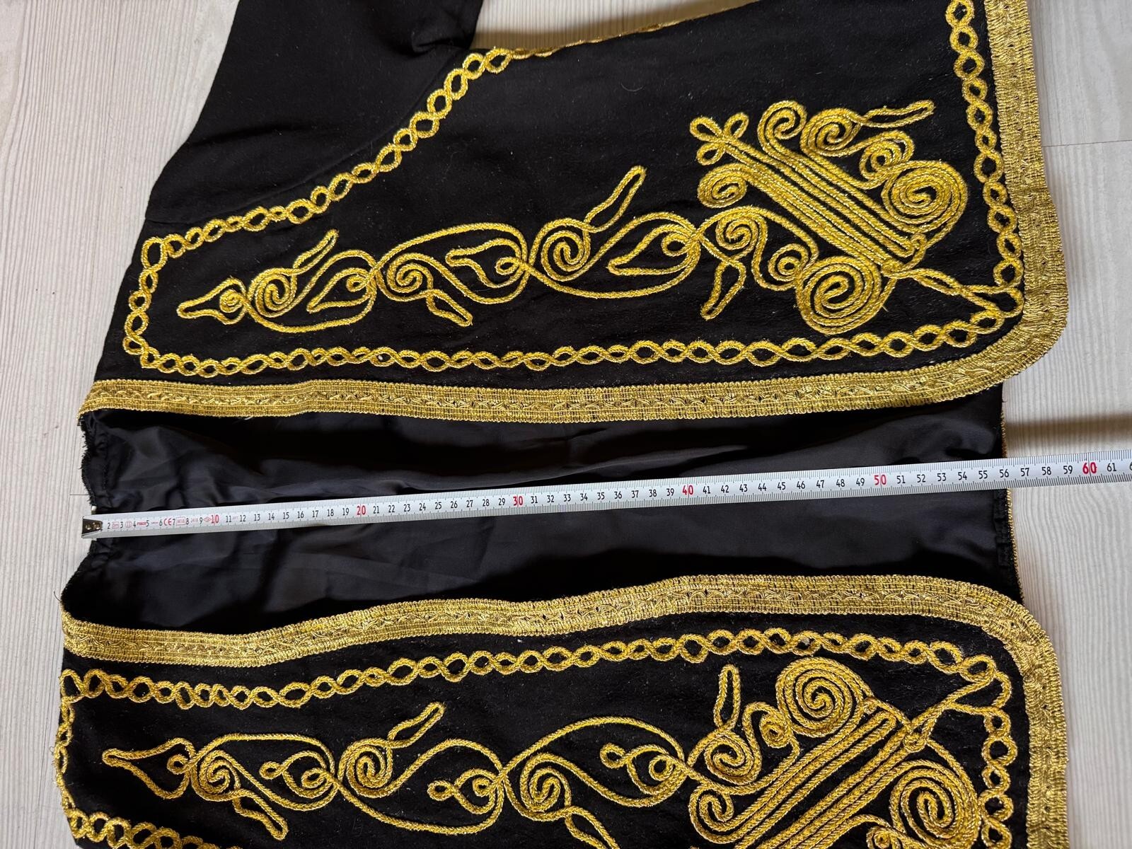 Anatolian Cepken and Shalwar Costume, Vintage Embroidered Jacket, Ottoman Model