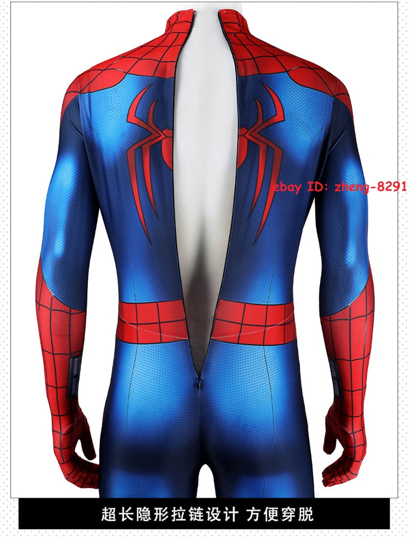 Spider-Man: Brand New Day Halloween Jumpsuit Suit Cosplay Peter Parker Bodysuit