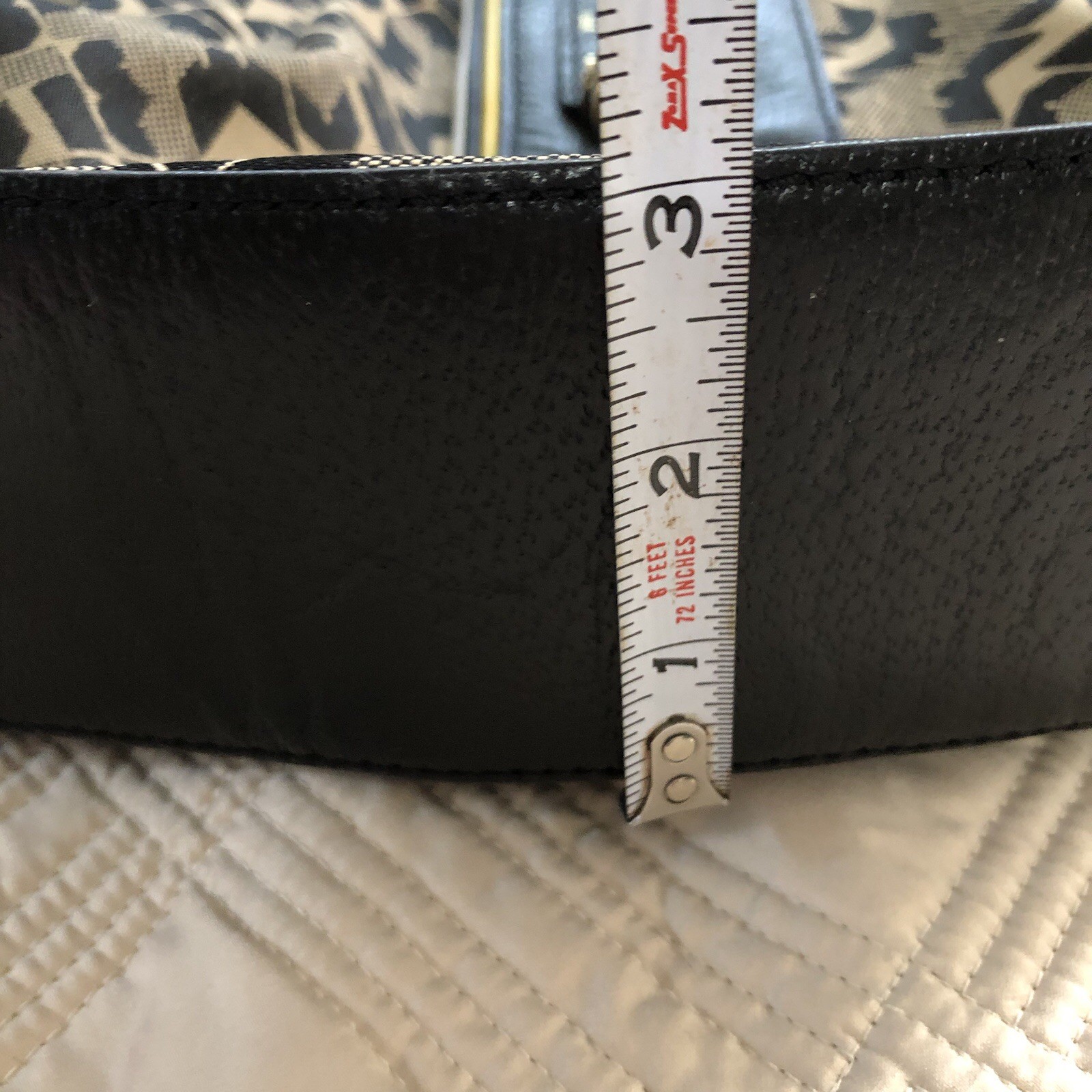 l.a.m.b. Handbag Brown And Black Pattern