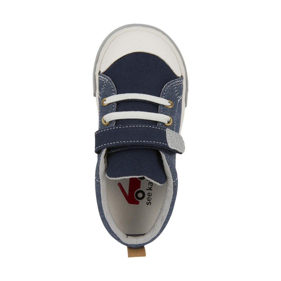 See Kai Run Stevie II Chambray Kids Boys Shoes – Authentic, Multi Size