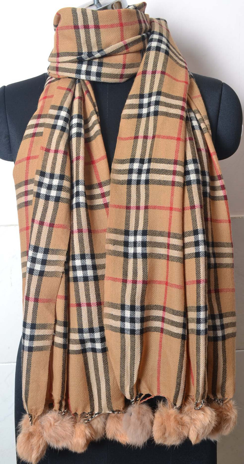 Pashmina 100% SOFT MINK Kashmir Shawl 75×200 cashmere wool :16 colors