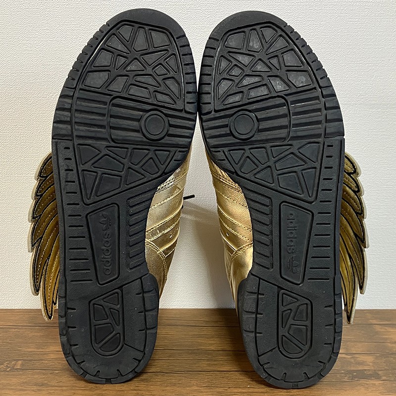 Adidas Jeremy Scott JS Wings Metallic Gold 2008 G04653 Size 8.5 RARE