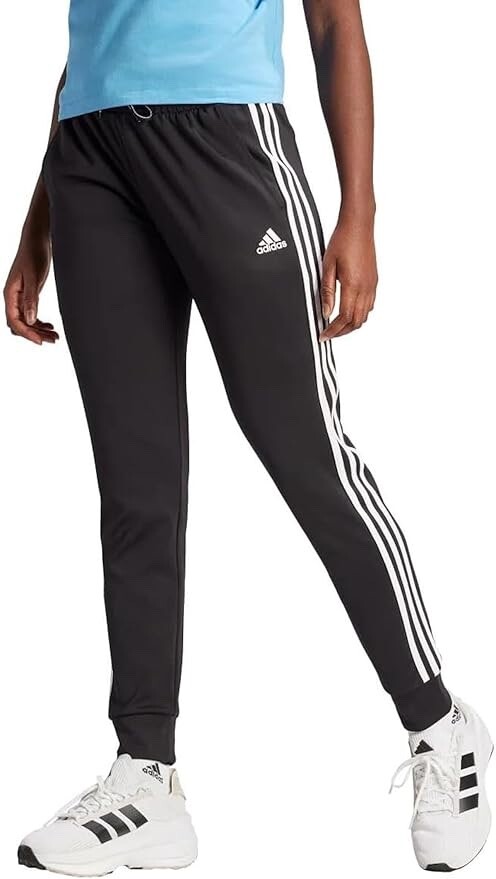 Adidas 3-Stripe AEROREADY Active Jogger Ladies – Black – NWT NEW!