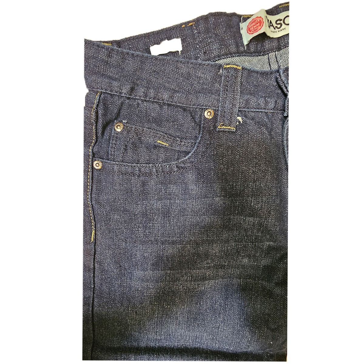 Yaso Men’s Dark Blue Classic Straight Leg Denim Jeans 30 32 34 36 X L33