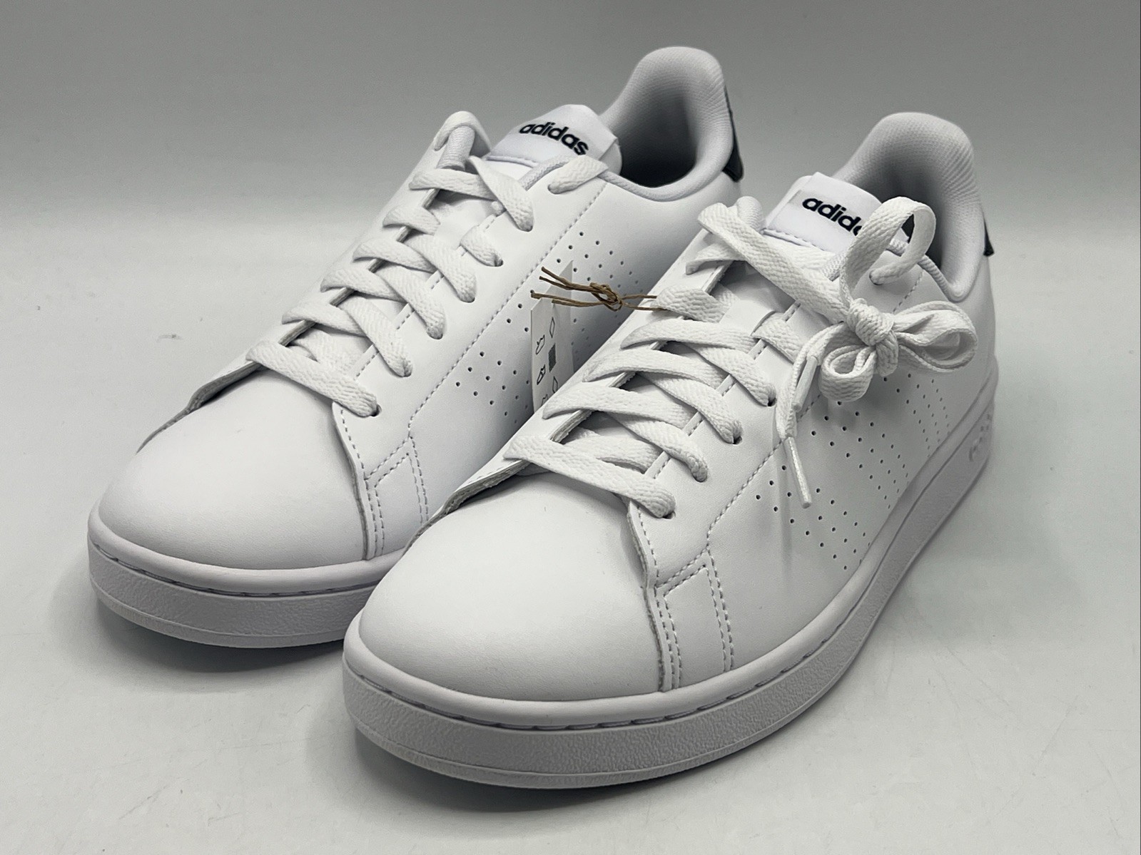 Adidas Advantage Men’s Size 7.5 White CloudFoam Sneakers GZ5299 New