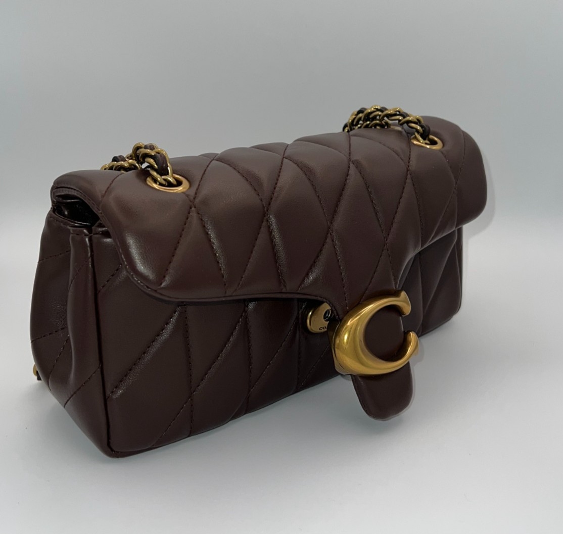 Coach Tabby Shoulder Bag 26 With Pillow Quilting Maple Color NWOT