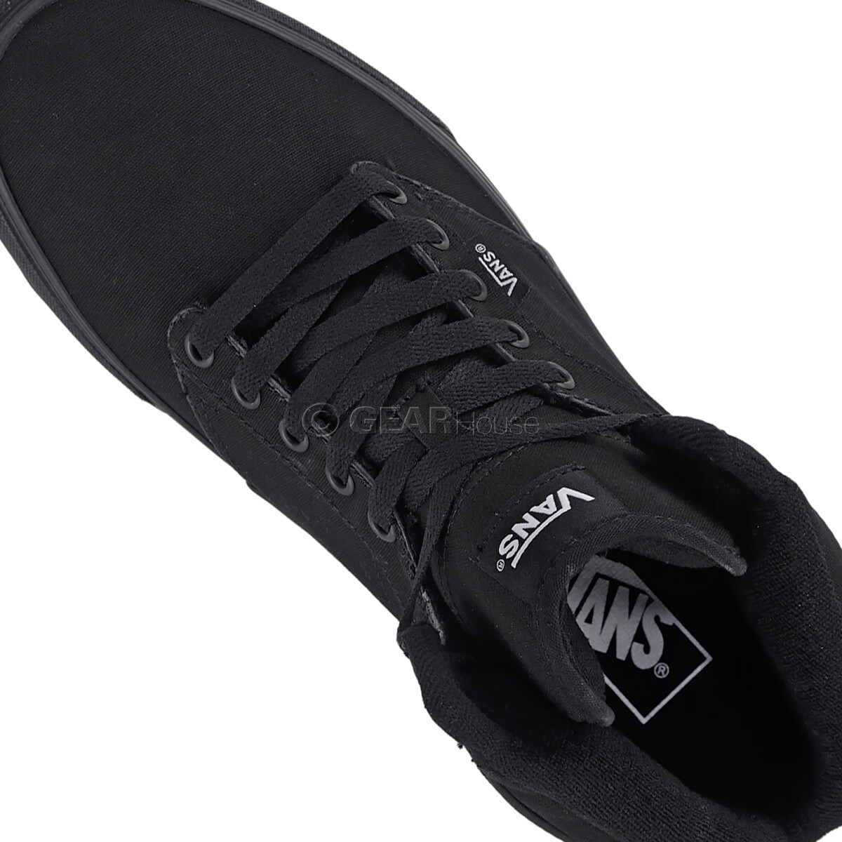 VANS Skate Atwood Hi Mens Skateboarding Shoes, Black Canvas High Top, Pick Size