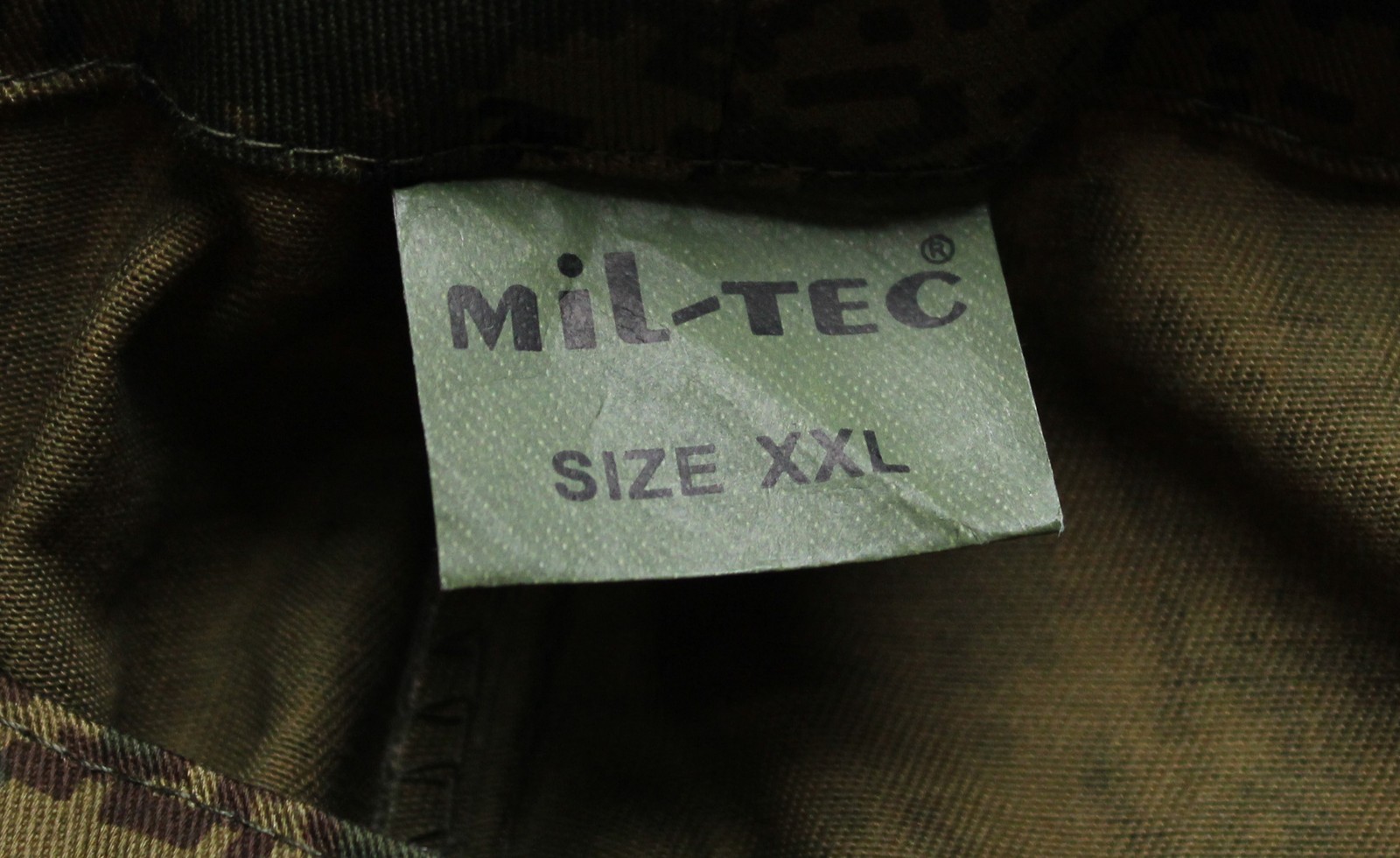 Mil-Tec Men’s Button Fly Camouflage Print Military Pants JL3 Green Size 2XL