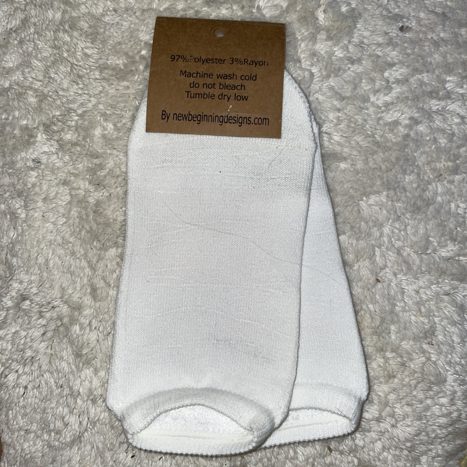 One (1) Pair of Socks, The Lord will Meep You Coming In and Going Out