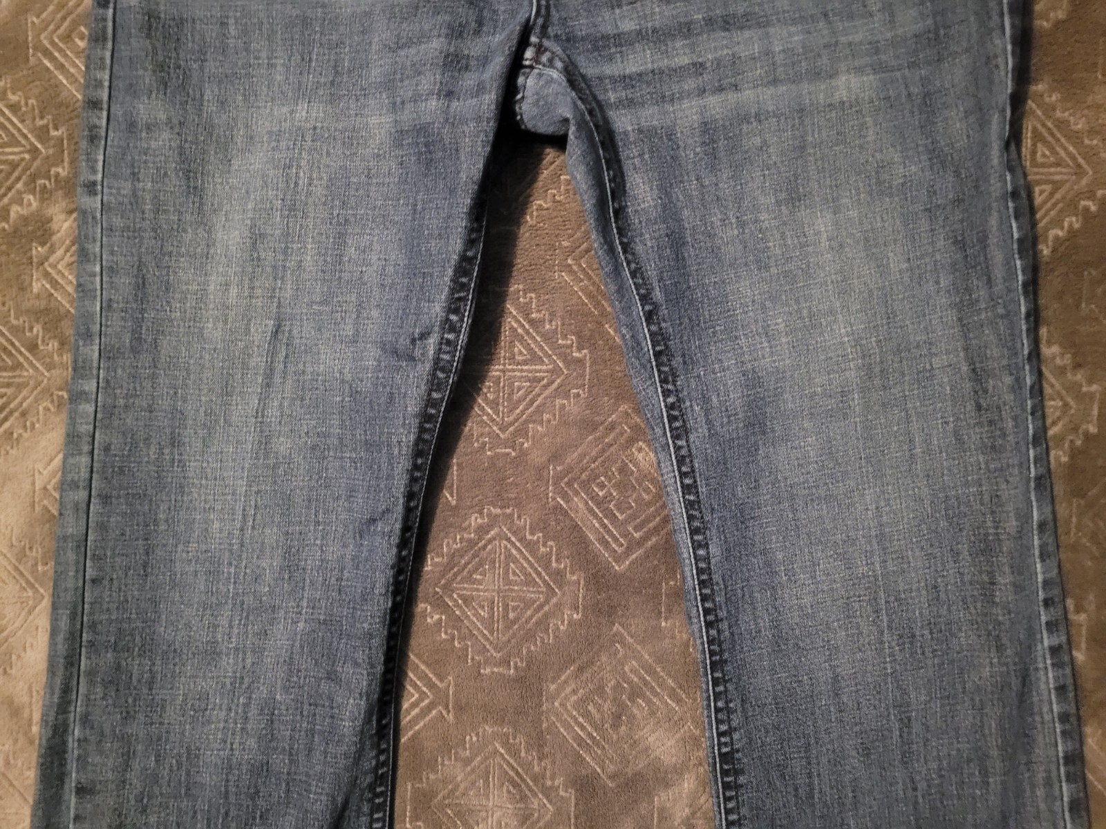 Tk Axel Jeans Mens 39×30 Steaight Second To None Denim Jeans Blue
