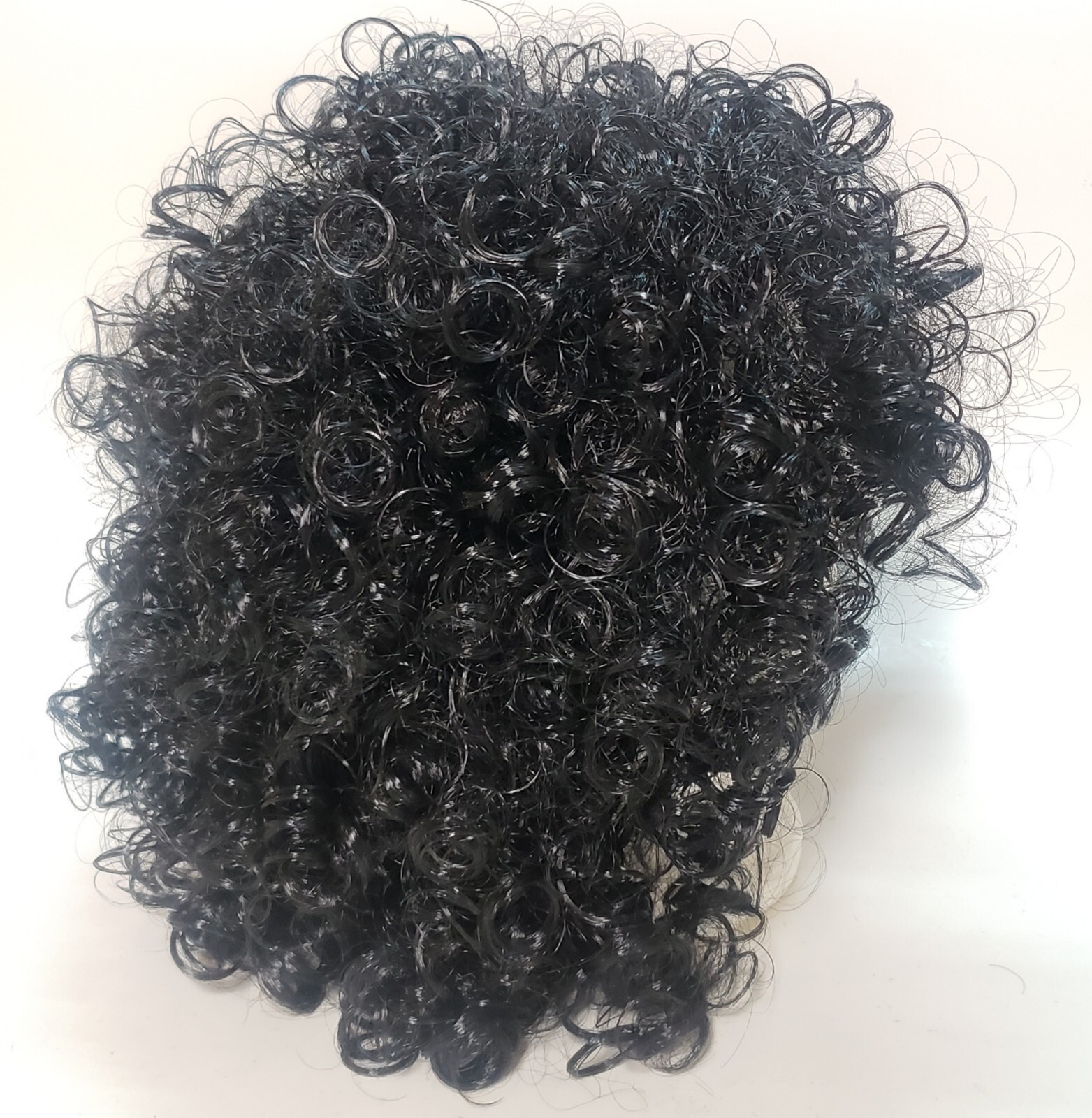 Wig Afro Short Wigs for Women Synthetic Fiber Real Feel Wig Kinky Curly