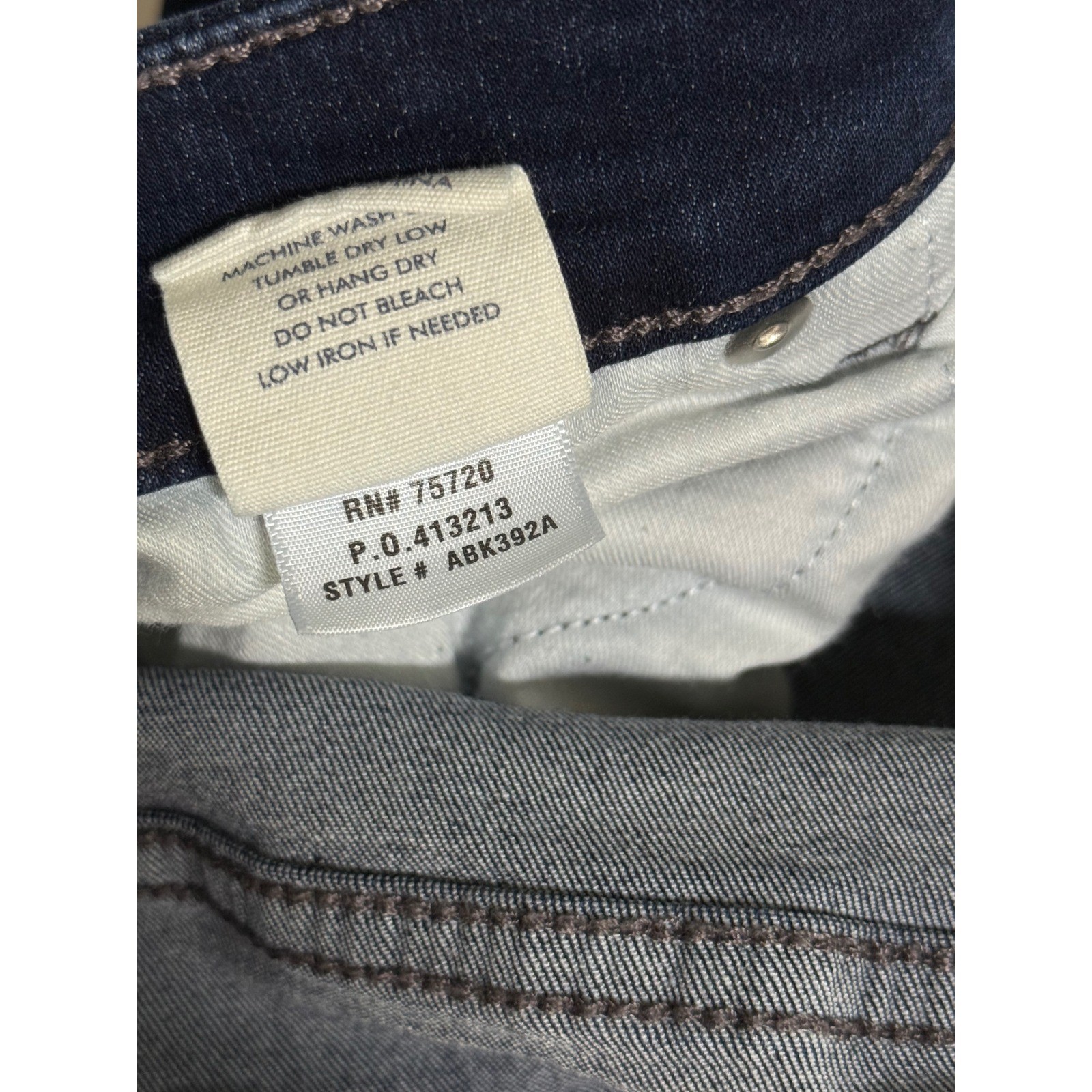 BKE Parker Universal Fit High Rise Ankle Skinny Jeans Dark Wash Womens