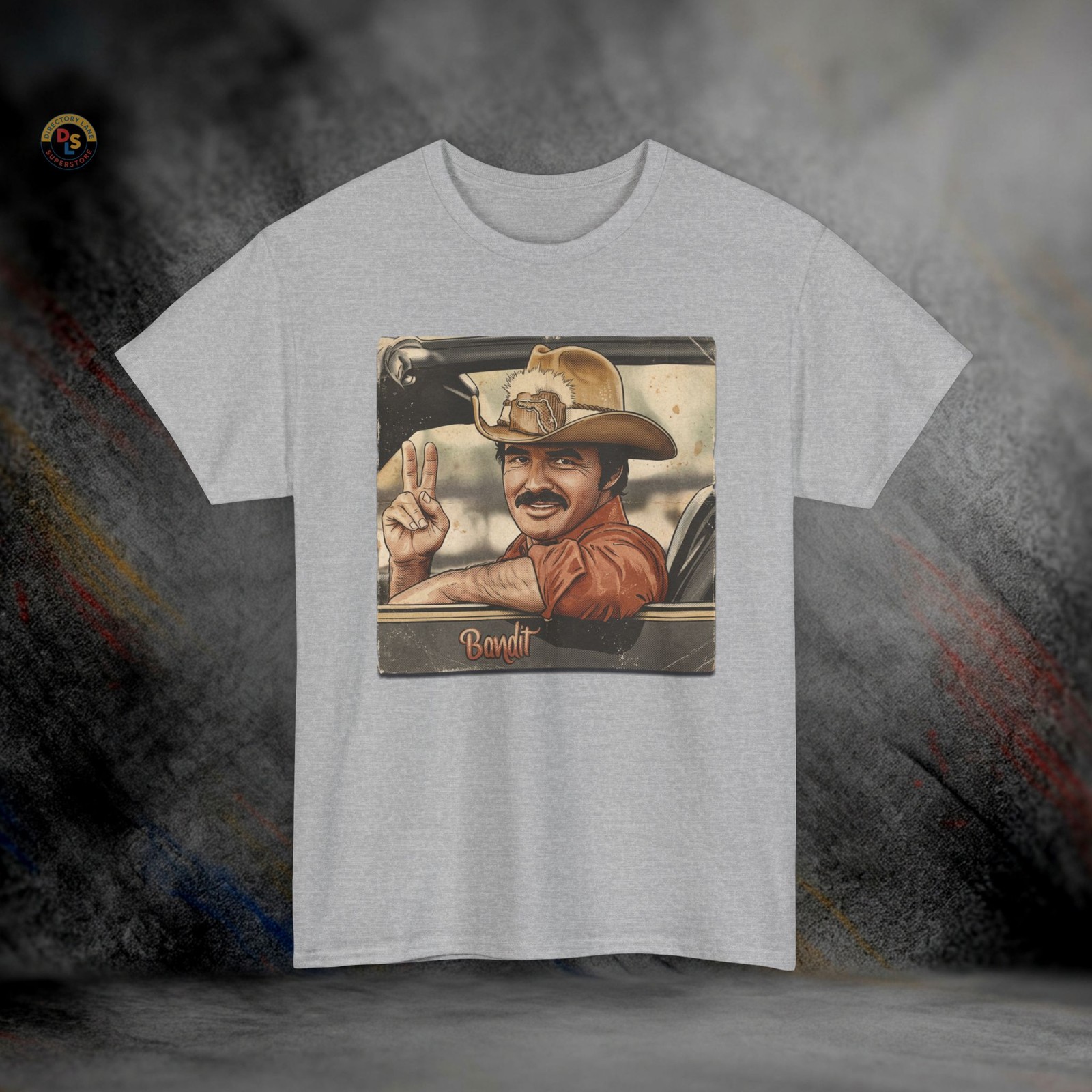 The Bandit Burt Reynolds Smokey and the Bandit T-Shirt | Heavy Cotton Tee