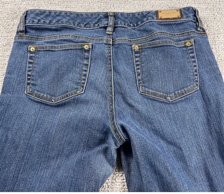 Michael Kors Blue Straight Leg Skinny Jeans Women’s Petite Size 10P