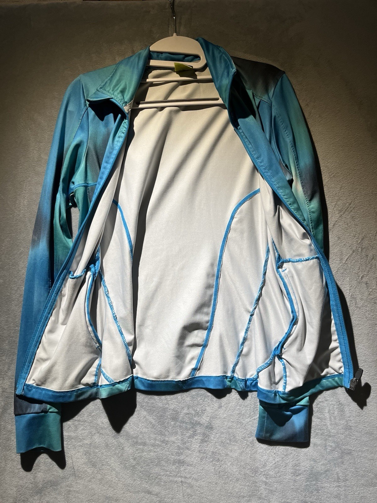 Diadora Full Zip Jacket Women’s Sz S Long Sleeve Yoga Hiking Athleisure Jogging