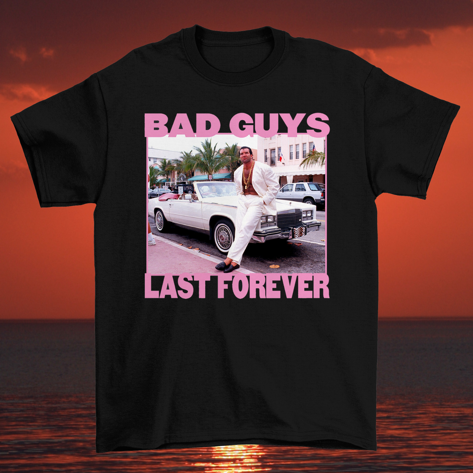 Bad Guys LAST FOREVER SCOTT HALL Shirt RAZOR RAMON Shirt Black S-5XL Gift