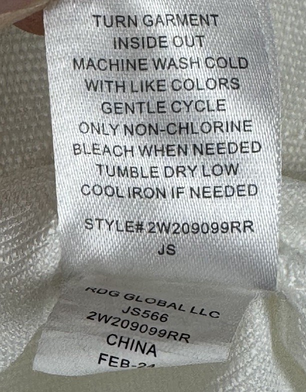 Rachel Roy White Solid Knit Sleeveless Collared Button-Up Top Women Size Large L