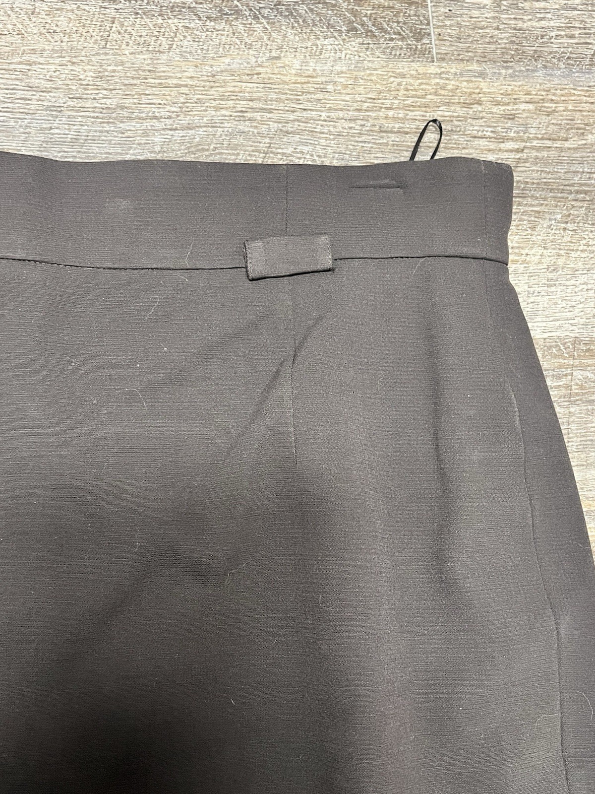 Escada Dark Brown Pencil Skirt Knee Length 42