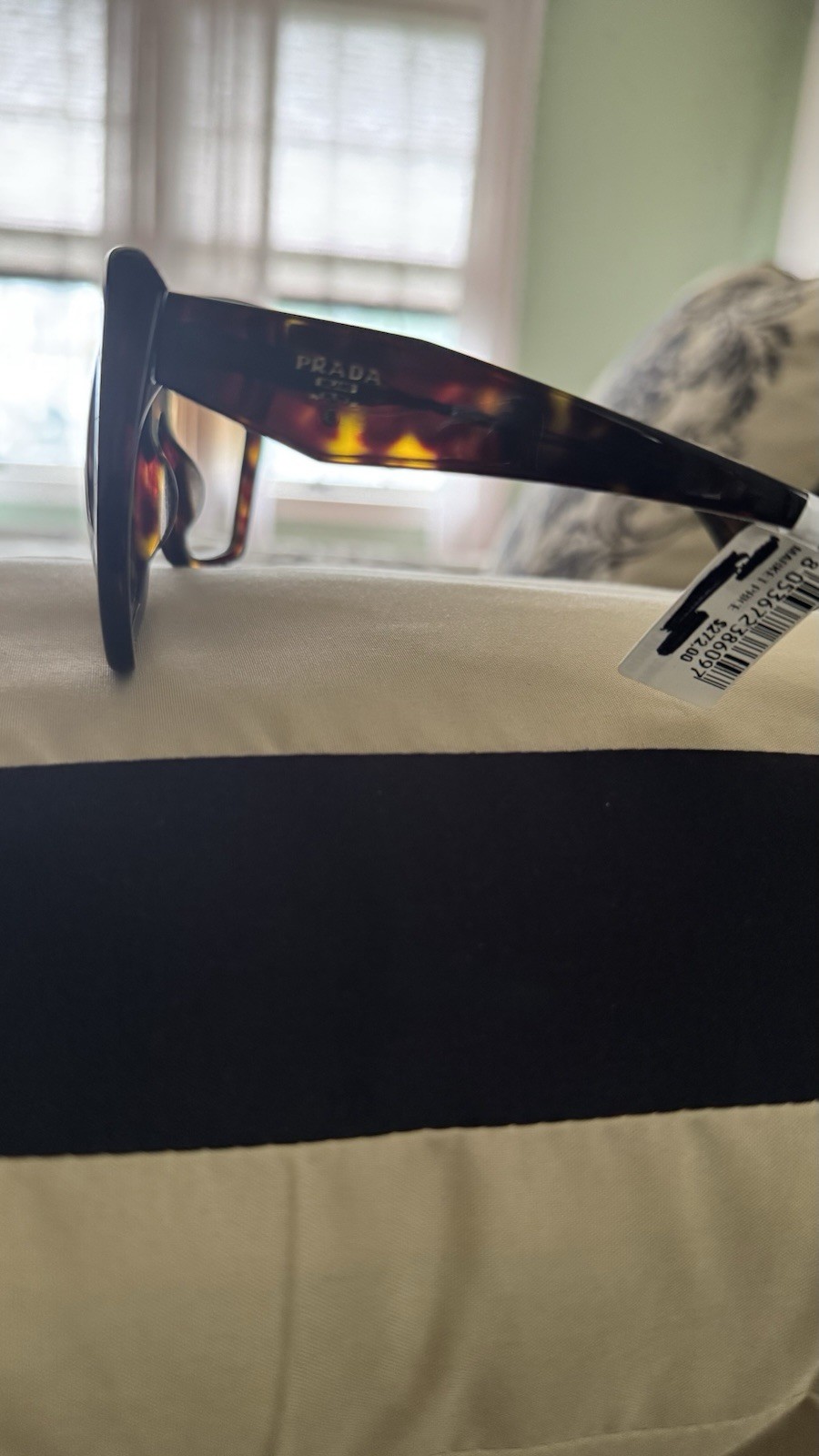 PRADA PR 16YS Sunglasses – Black Tortoise