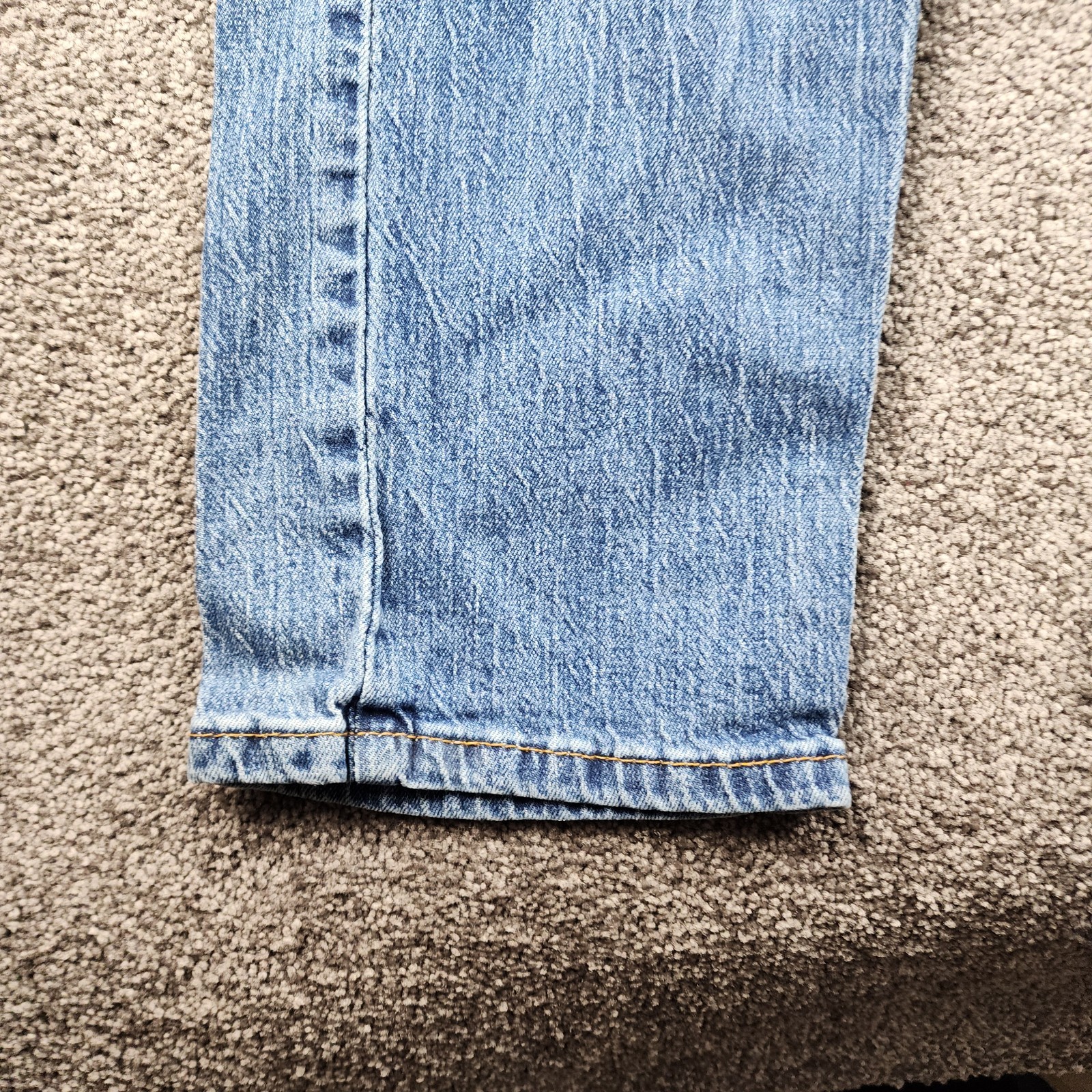 Levi’s 505 Jeans Mens 29×30 Blue Classic Straight Fit 100% Cotton Workwear Denim