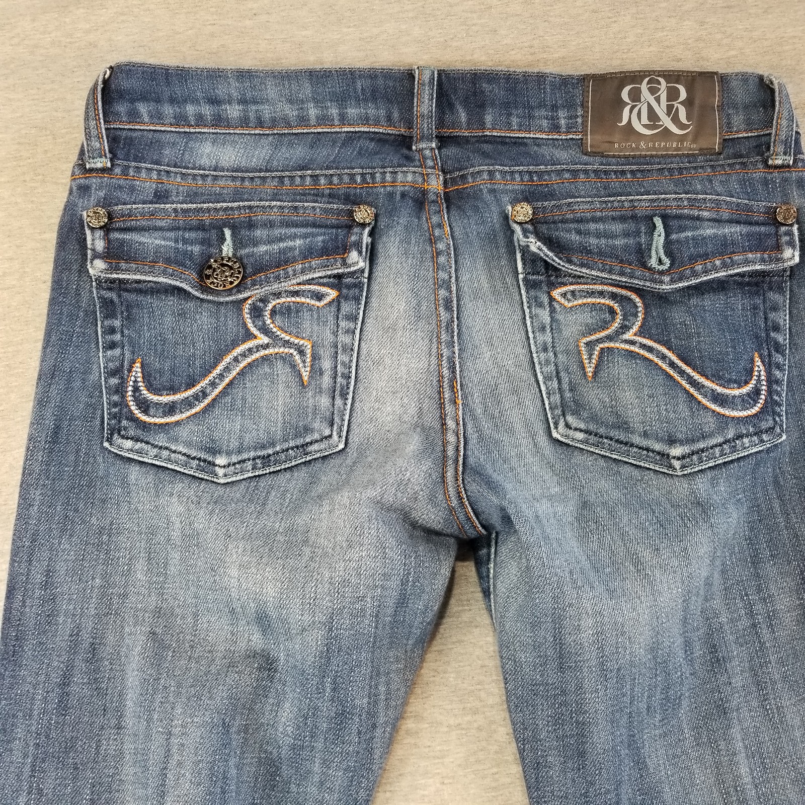 Rock & Republic Jeans Women’s Sz 28 2000s VTG 98%Cotton MedWash Normcore Cute