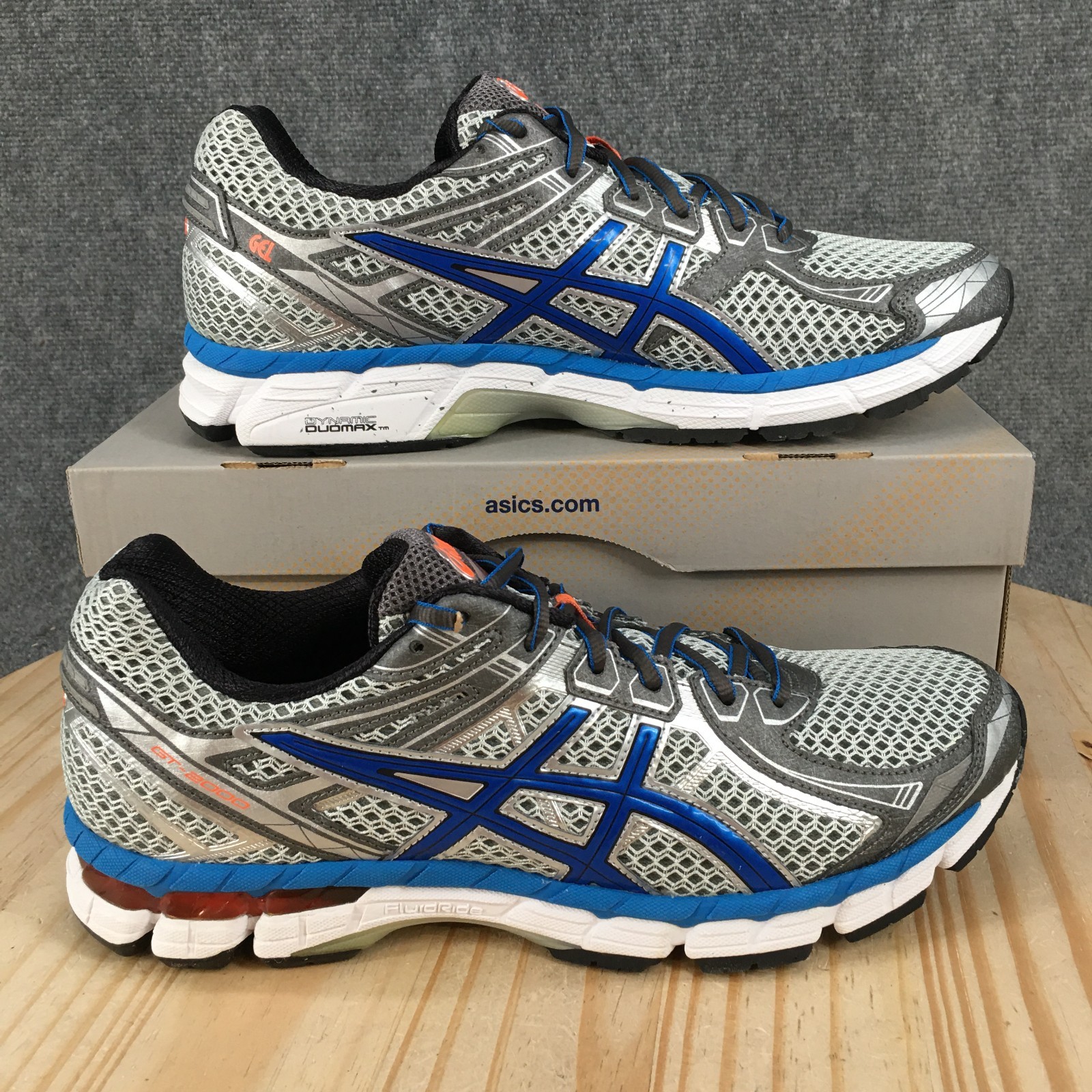 Asics GT-2000 2 Running Shoes Mens 11 B Lace Up Sneakers Low Top Multicolor NEW