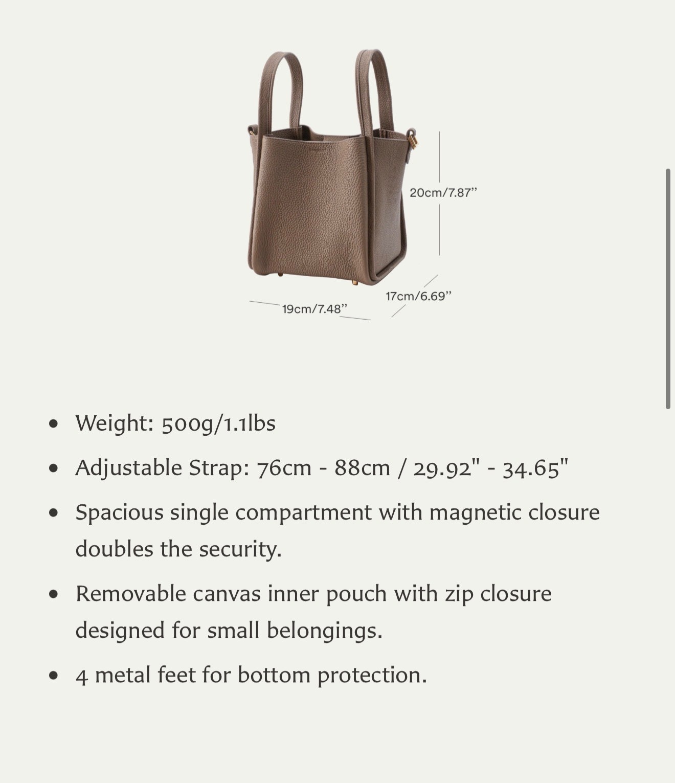 songmont bag – Medium Song Bag