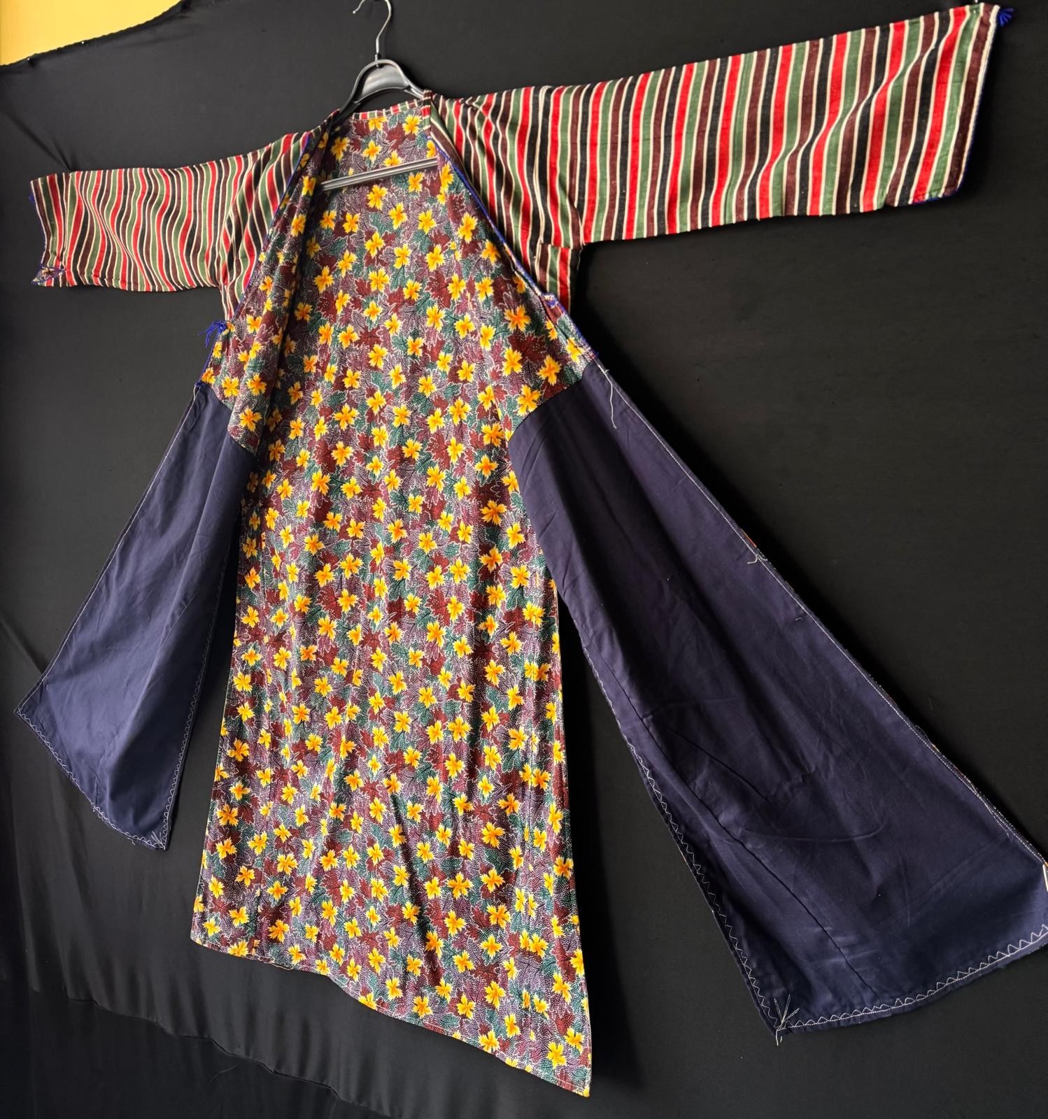 Antique Ottoman Silk Turkish Costume, Anatolian Three-Skirted Dress, Anatolian