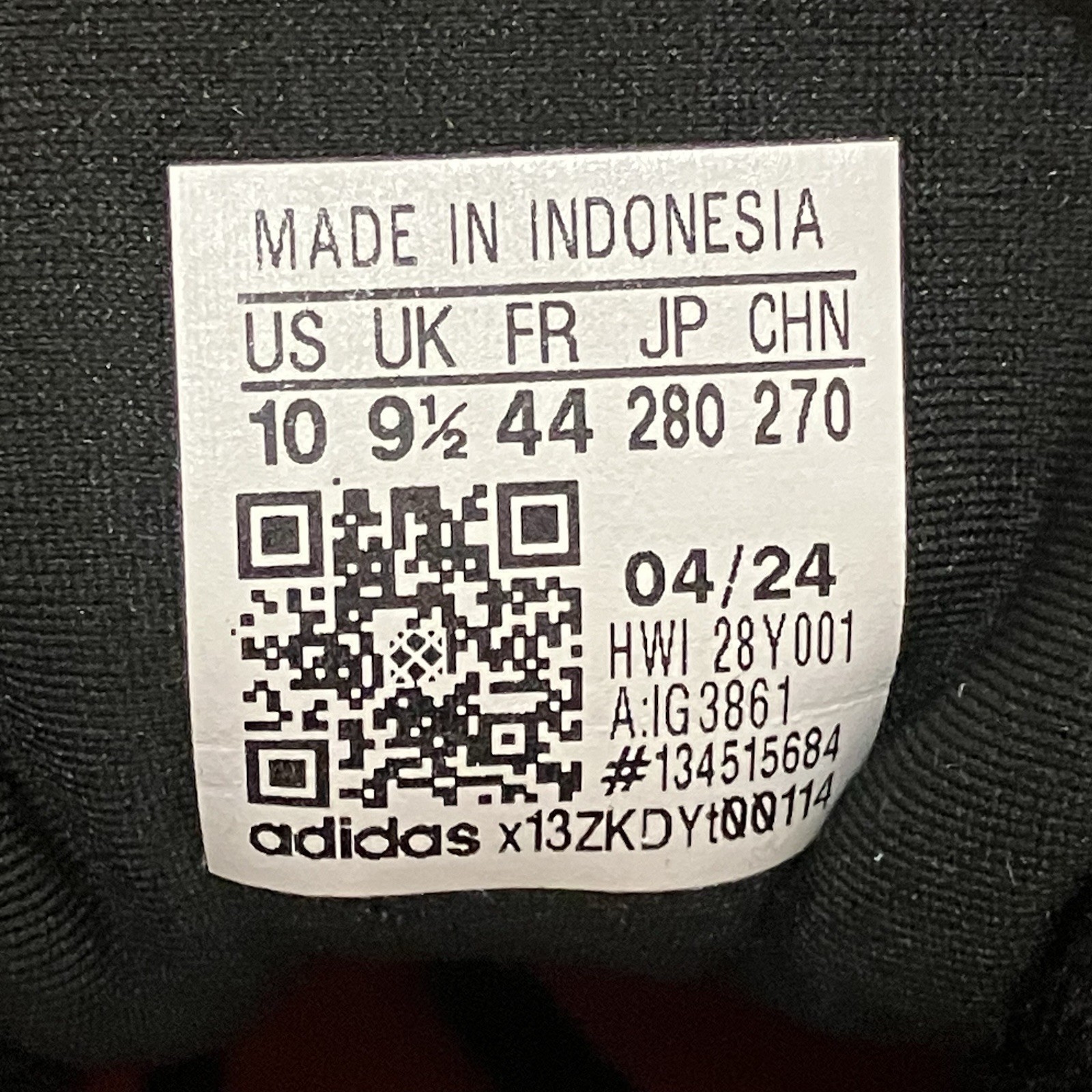 Size 10 Men’s Adidas Dropset 3 Training Black Sneakers Athletic Shoes IG3861