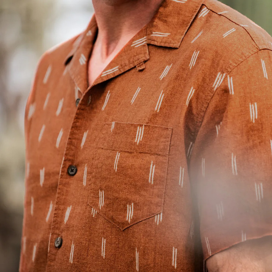 Breeze Camp Shirt A summer-ready camp collar button-up
