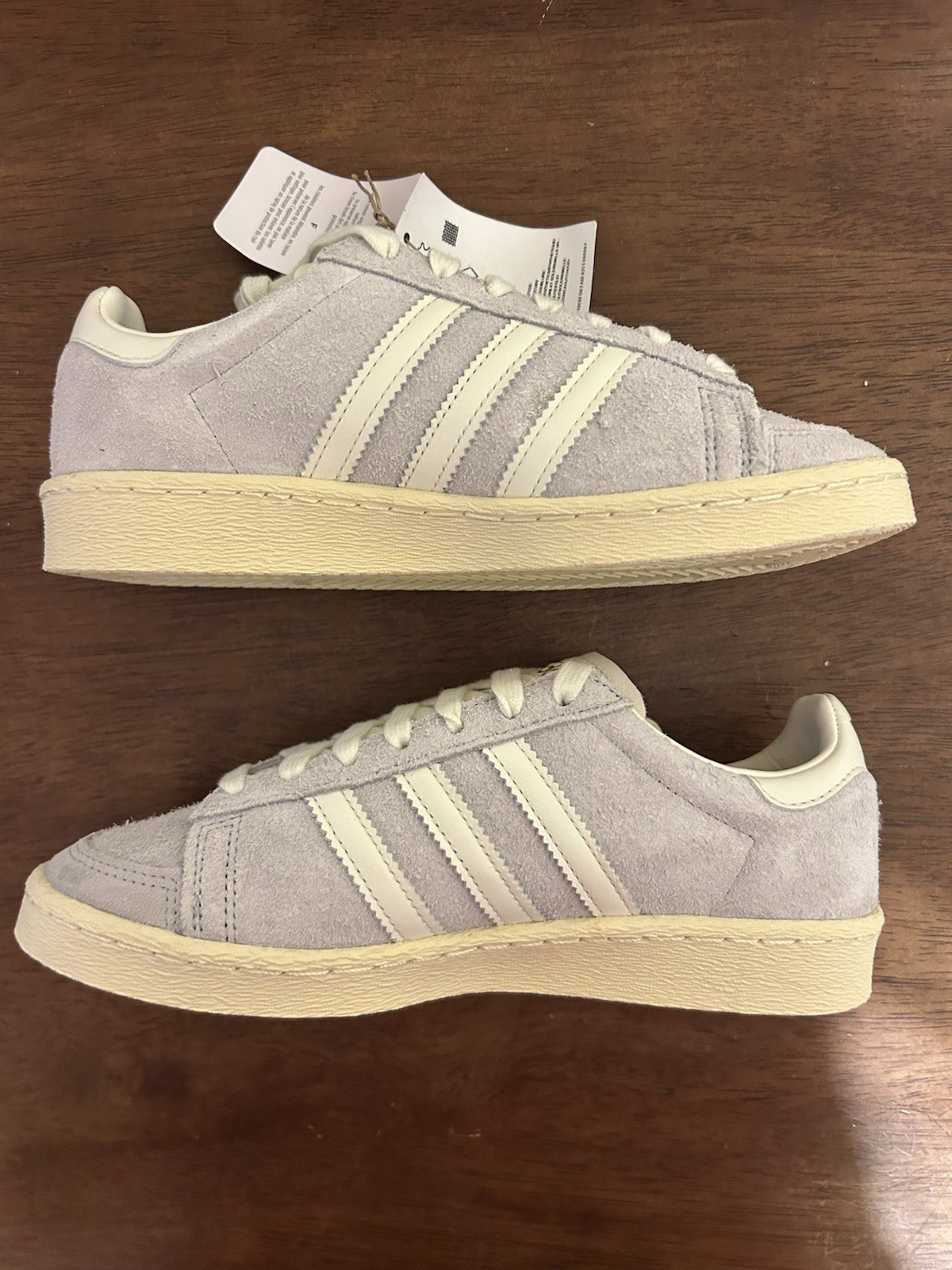 NEW ADIDAS JABBAR LO M 4.5/ W 5.5 Grey/Ivory/Vanilla JS0807 Sneakers Shoes