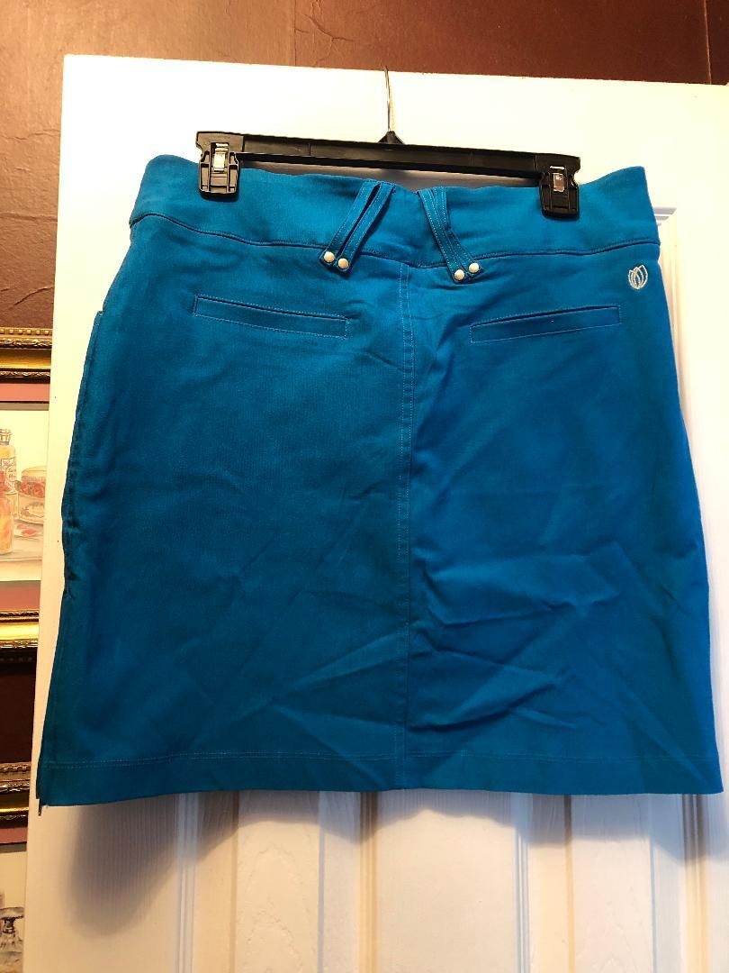NWT GG Blue PEACOCK BLUE FABULOUS FIT STRETCH GOLF SKORT 4 6 8 10 12 14 16