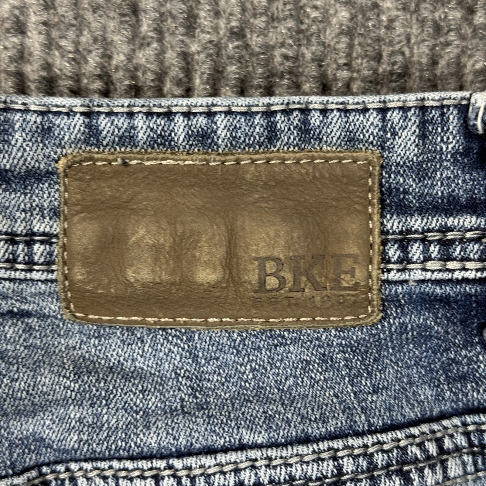 BKE Aiden Jeans Mens 28×32 Blue Straight Leg Stretch Denim Medium Wash Repreve