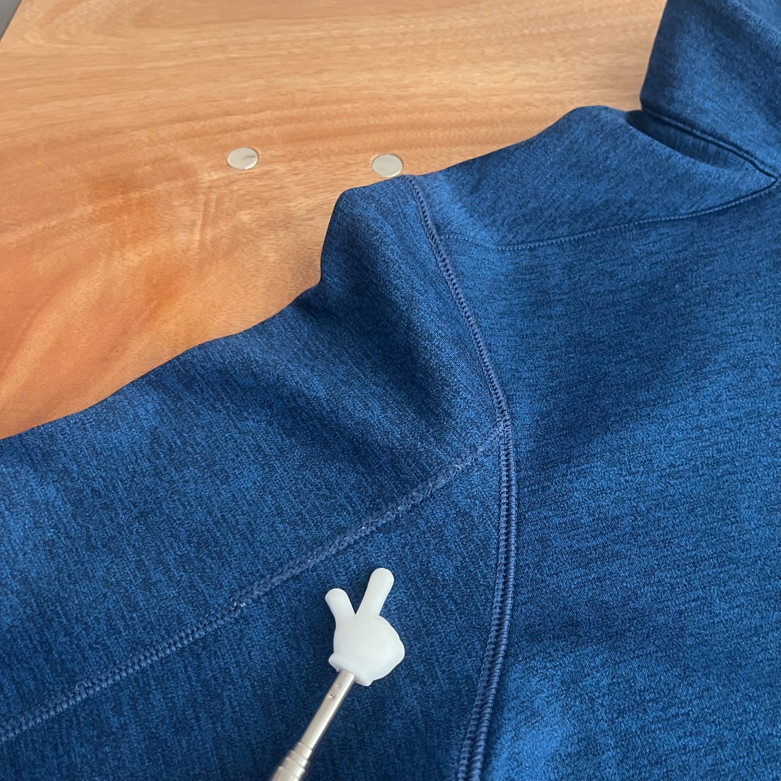 Nike Golf Therma Repel Mens Medium Blue Half Zip Pullover Long Sleeve Active