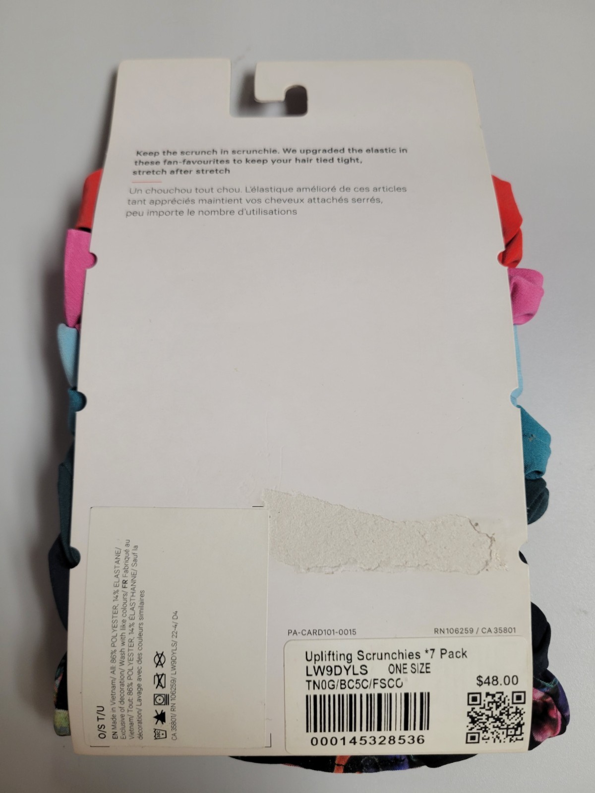 Lululemon Uplifting Scrunchie 7-Count Set (2023) Brand New Fashion Accessory