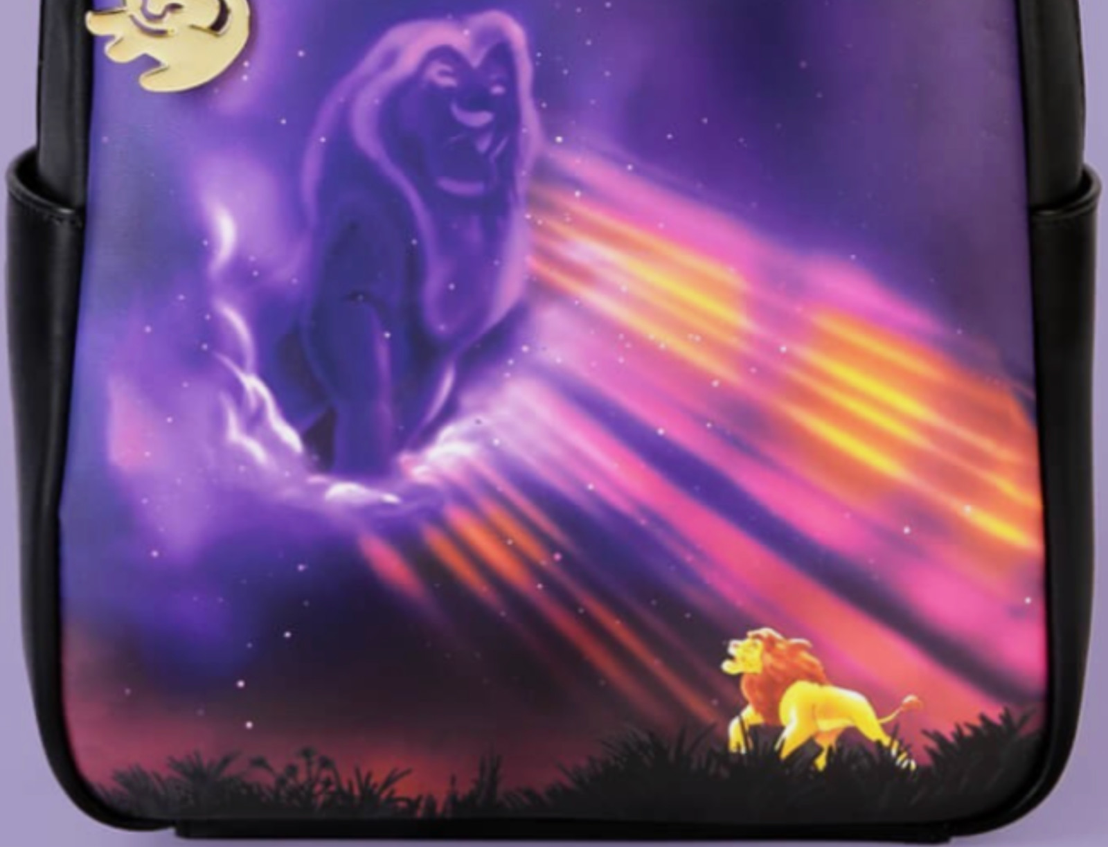EXCLUSIVE Loungefly Disney Lion King Mufasa Remember Who You Are Backpack NWT