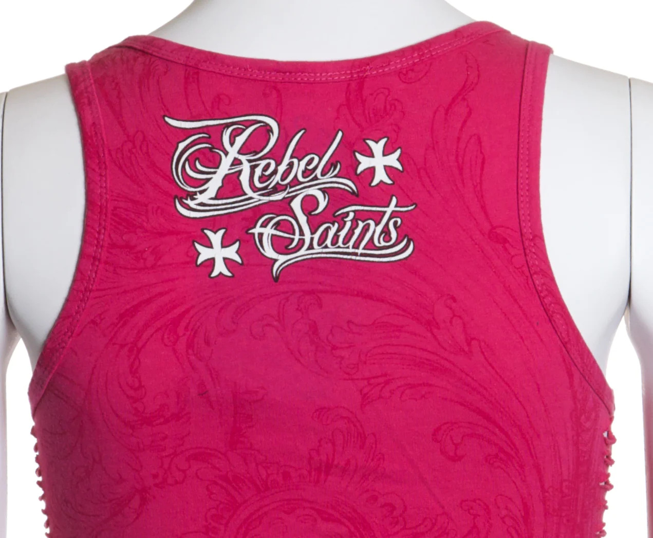 Rebel Saint by Affliction Women’s T-shirt Grace Biker Tattoo