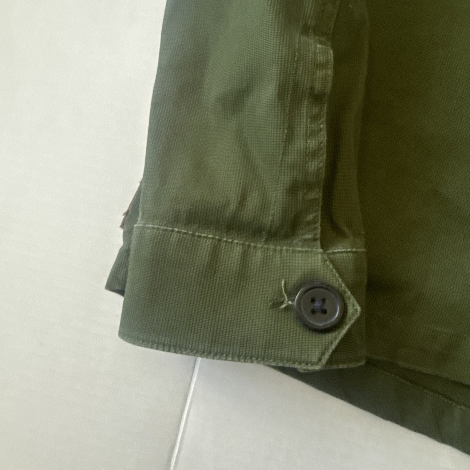Iron and Resin Men’s Jacket Size Large Freedom Riders Olive Green VG See Pics