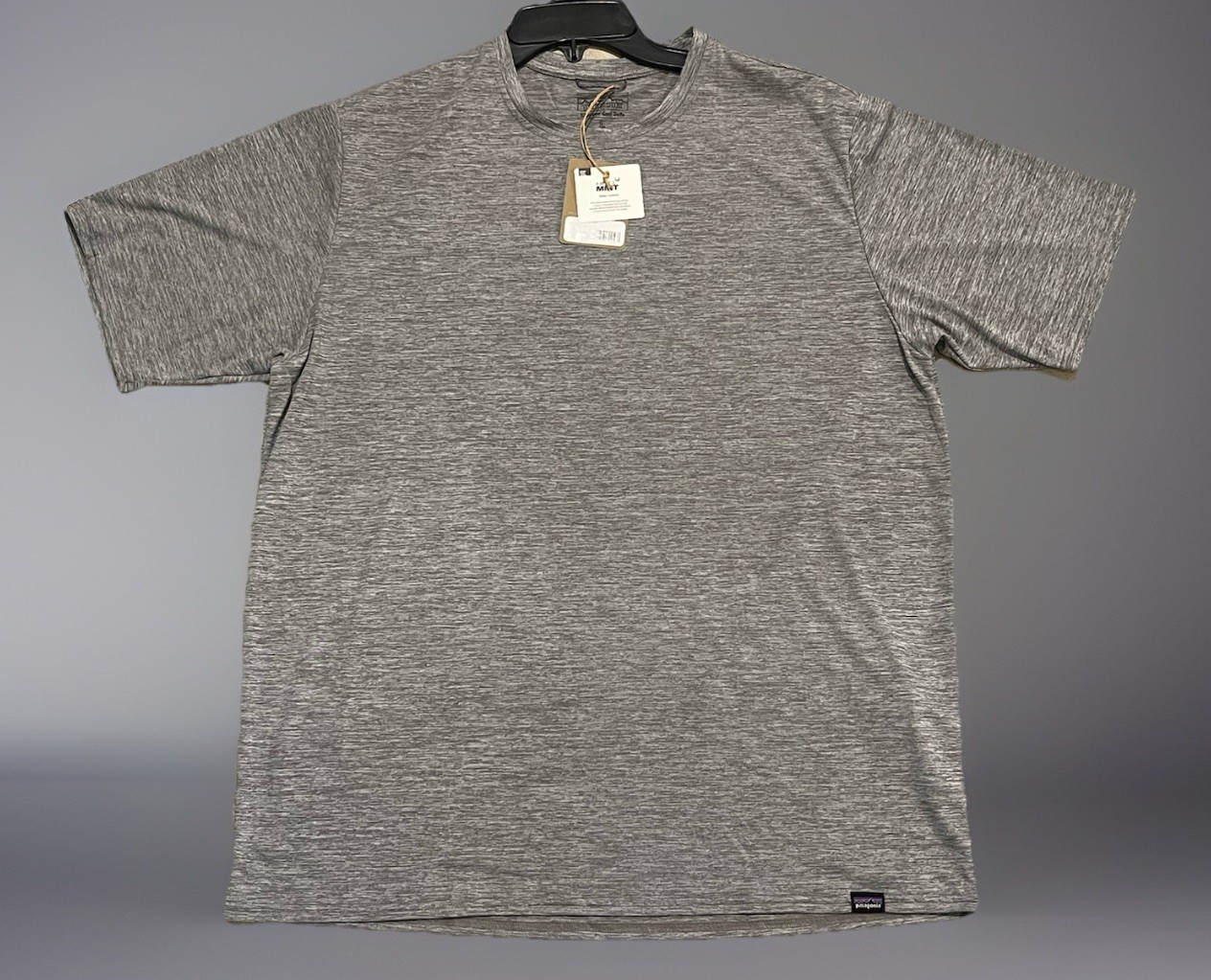Patagonia Men’s Capilene Cool Daily Shirt T-Shirt Feather Gray NEW NWT XL