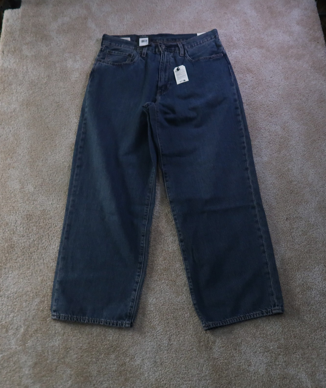 Levi’s Premium 578 Baggy Jeans Men’s 34×32 New Blue Denim