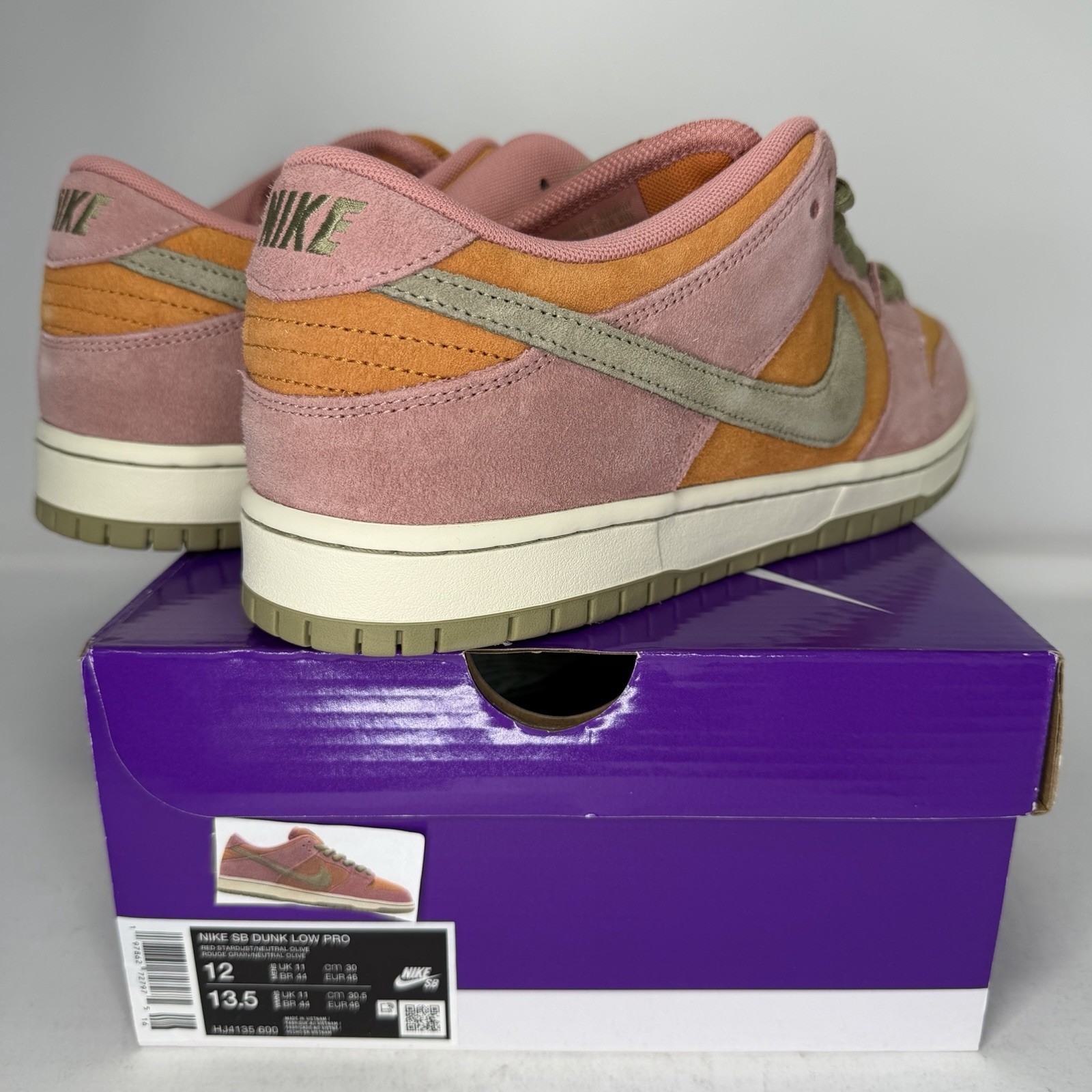 Nike SB Dunk Low Red Stardust Men’s Sizes HJ4135-600 BRAND NEW